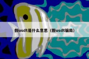 假usdt是什么意思（假usdt骗局）